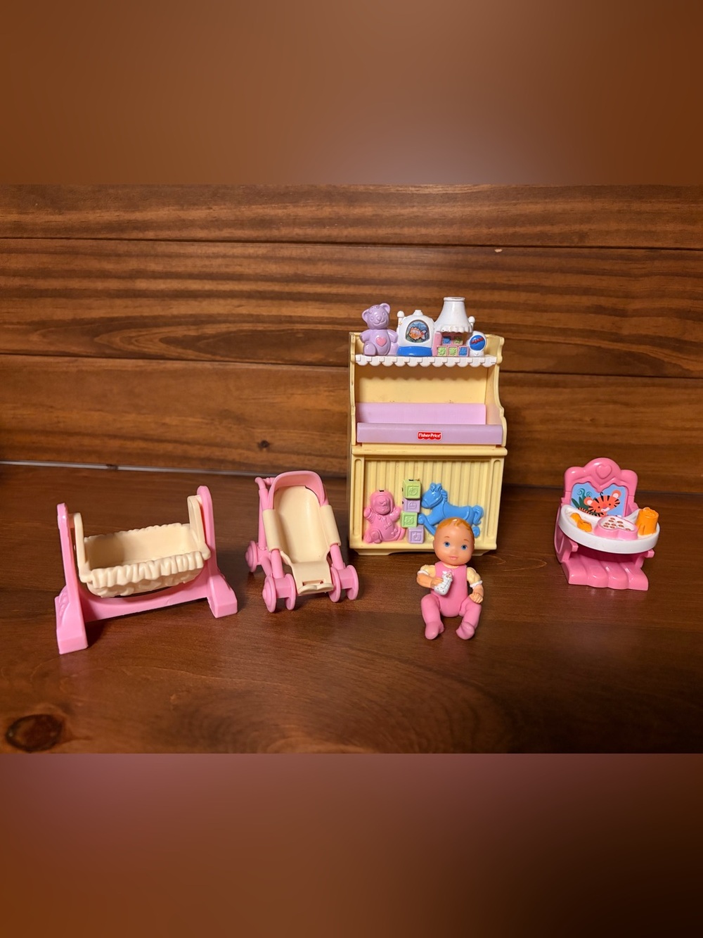 Fisher-Price loving family Nursery Playset with Doll and Accessories